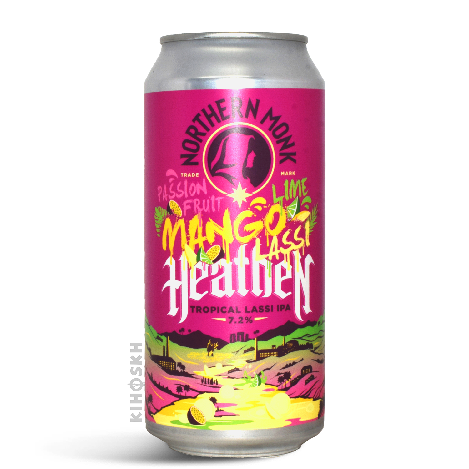 Northern Monk PASSION FRUIT, LIME, MANGO LASSI HEATHEN // TROPICAL LASSI IPA