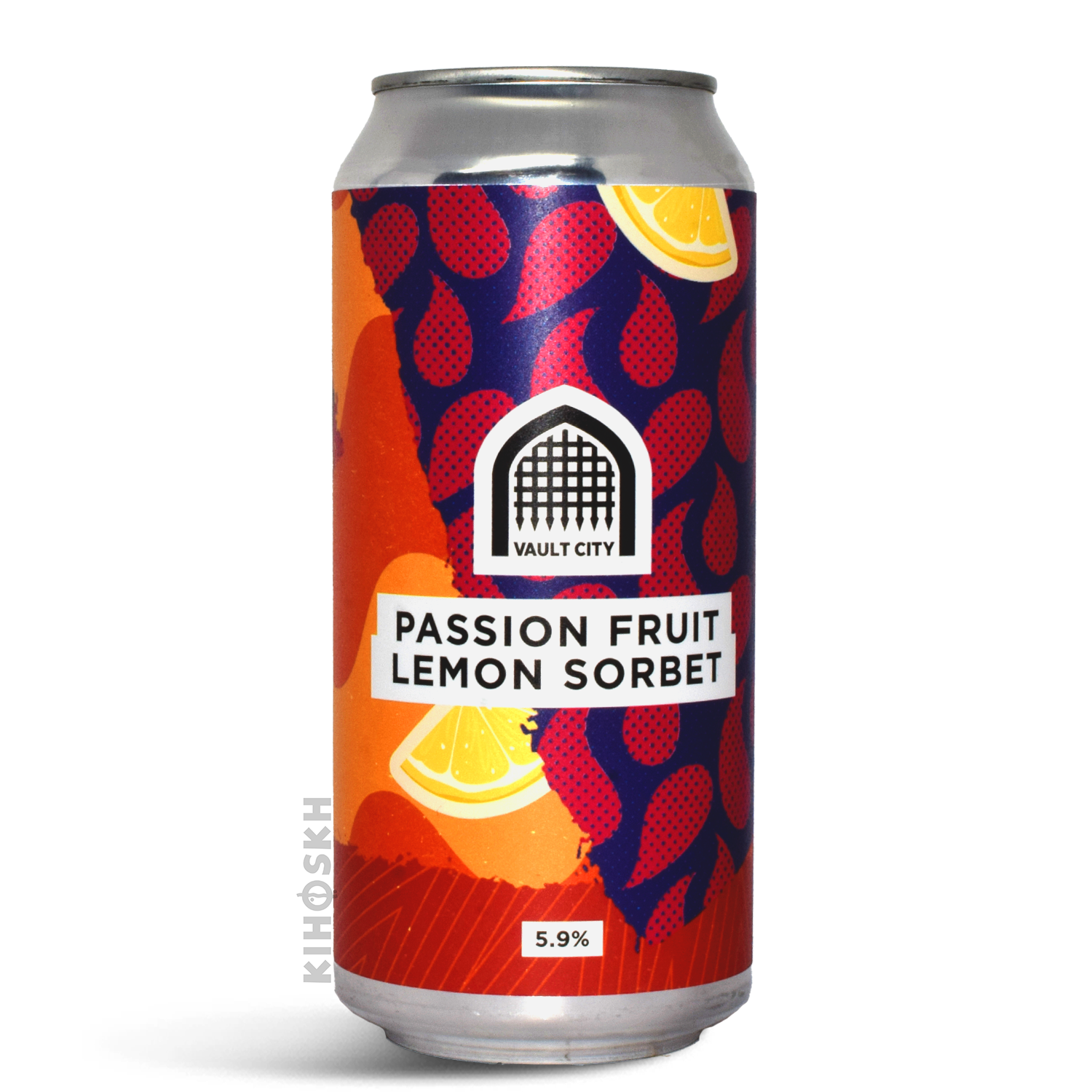 Vault City Brewing Passion Fruit Lemon Sorbet