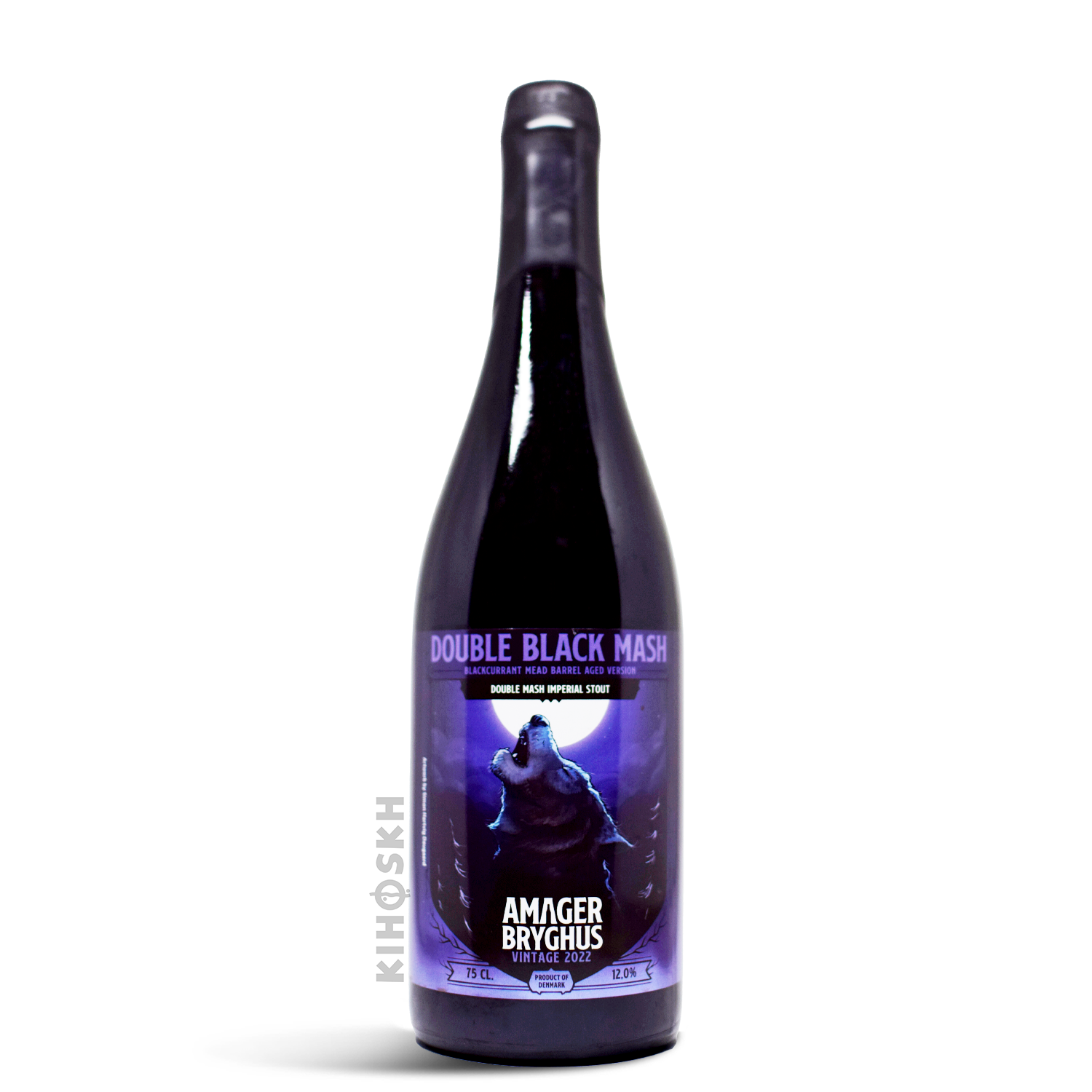Amager Bryghus Double Black Mash (2022) Blackcurrant Mead BA Version